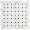 Msi Greecian White Basket Weave SAMPLE Honed Marble Mesh-Mounted Mosaic Tile ZOR-MD-0388-SAM - alternate 1